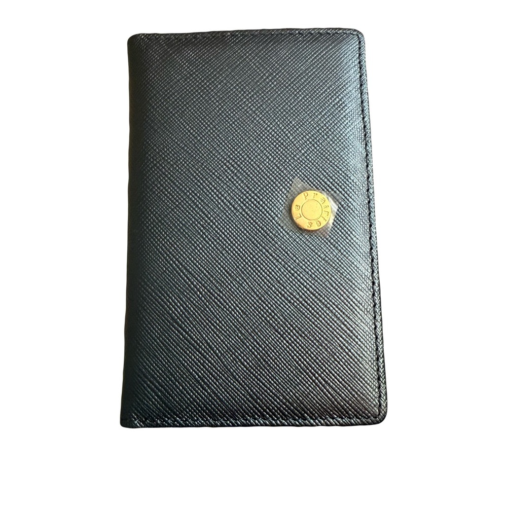 Le Prairies Ginza Leather Card Holder NWT
